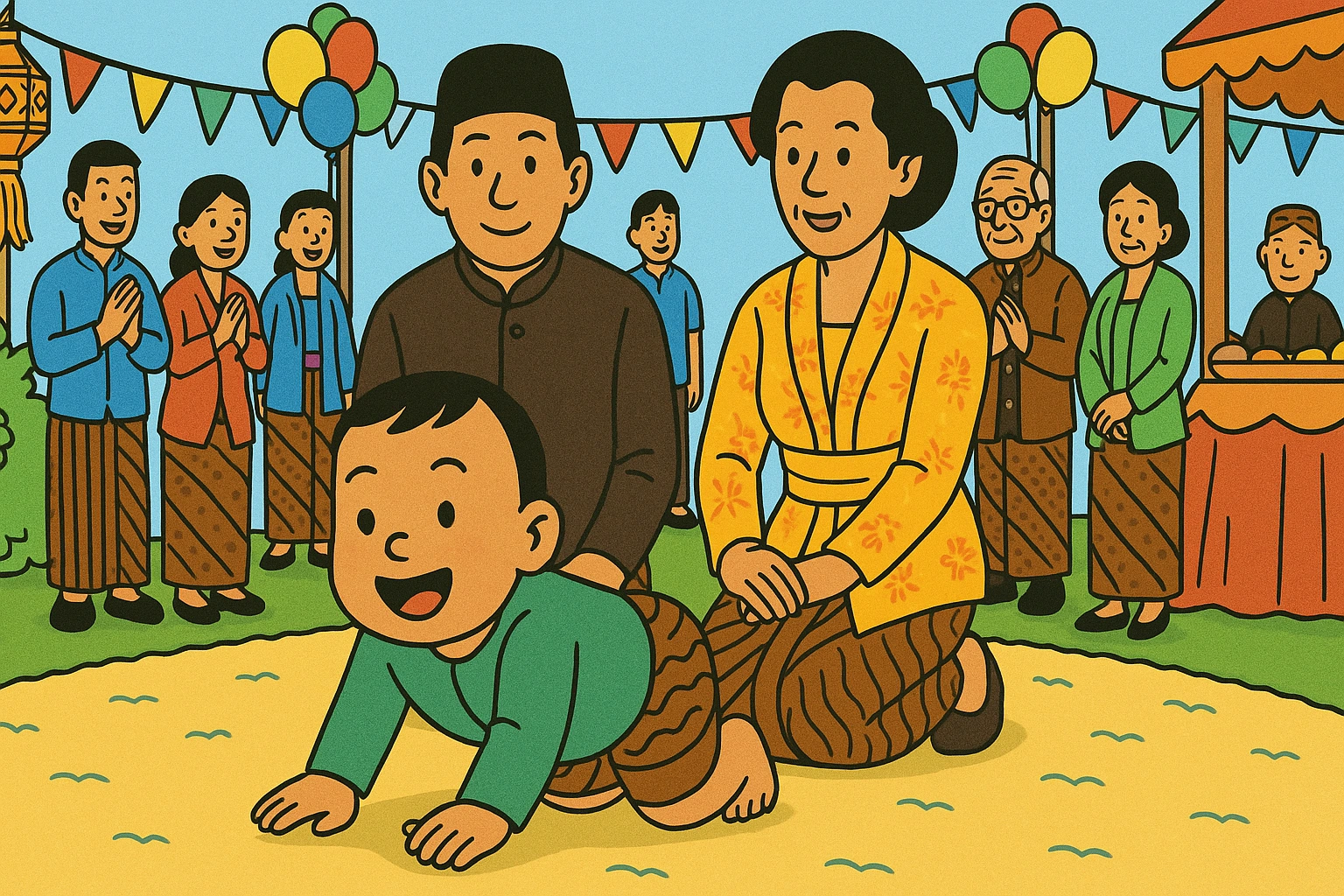 Ritual Tedhak Siten: Perayaan Langkah Pertama Bayi