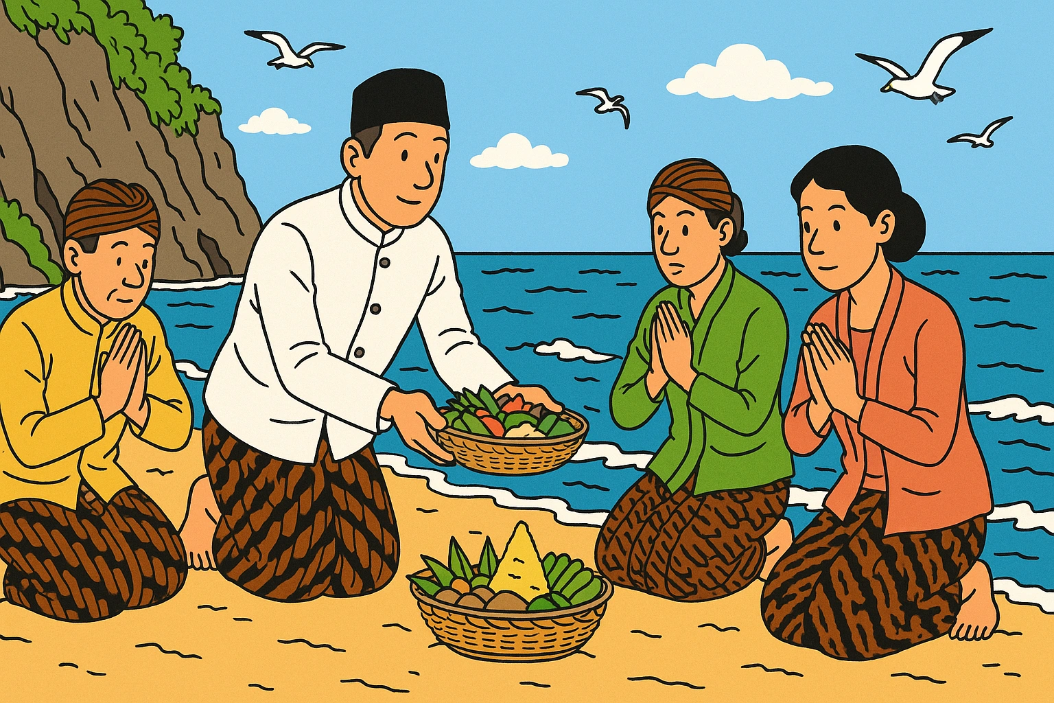 Labuhan: Ritual Persembahan di Pantai Selatan